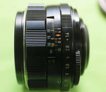 ASAHI PENTAX ペンタックス Super-Takumar/50mm/F1.4 Canon EFマウントアダプター付き_画像5