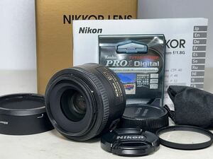 ◆美品◆Nikon ニコン AF-S NIKKOR 35mm F:1.8 G DX Fマウント 単焦点レンズ 即決送料無料