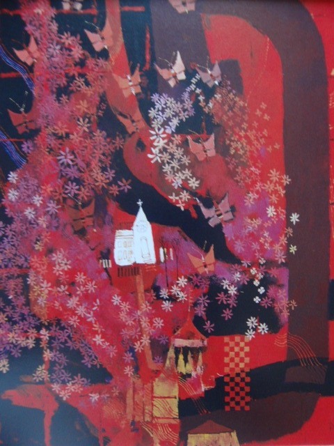 Yoshitaka Hayakawa [Blumenpoesie] Seltene Kunstbuchillustration, In guter Kondition, Nagelneu mit hochwertigem Rahmen, Kostenloser Versand, Westliche Malerei, Ölgemälde, Landschaft, Malerei, Ölgemälde, Natur, Landschaftsmalerei