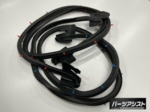 ★ ケンメリ 2ドア用 ドア ウェザー ストリップ 左右セット ピン付き ※ドア側 ★ パーツアシスト製 KGC110 KGC111 KPGC110