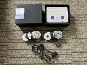 Analogue Super NT(US version color )+2.. Super Famicom controller & controller cable ek stain da-( Nintendo SFC)