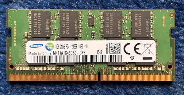 SAMSUNG ノートPC用 メモリ2Rx8 PC4-2133P 8GB 動作確認済