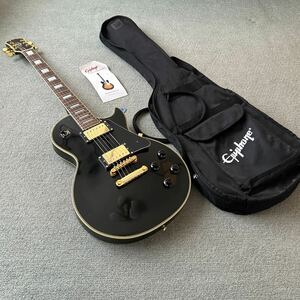 epiphone by Gibson Les Paul CUSTOM BLK BEAUTY エピフォン　ギブソン　レスポール カスタム　ジャンク扱い lespaul ブラック