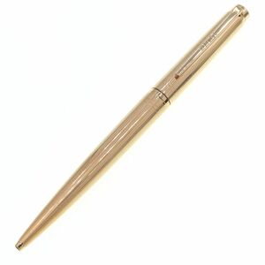  Gucci ballpen Inter locking G case attaching pen 662762 Gold used writing implements twist type GG Logo 