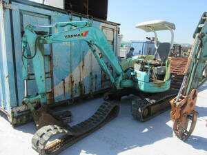 油谷 №1151 福岡 Yanmar Vio30 0.1クラス 中古 走行モーターのベアリング× engine良好 5752hours シリンダーOK Mini小旋回 rubber tracks