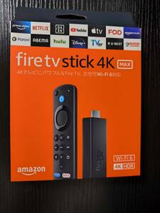 【新品未使用未開封】Amazon Fire TV Stick 4K max 