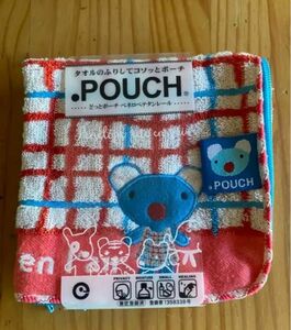 タオルのふりしてコソッとポーチ POUCH どっとポーチペネロペ　ファスナー付きタオル 