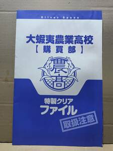 少年サンデー付録　銀の匙　大蝦夷農業工業 購買部　未開封　特製クリアファイル　A