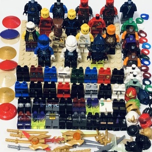 レゴ LEGO 正規品 ニンジャゴー NINJAGO ミニフィグ 大量 まとめ売り トルソー ヘッドパーツ ボディ レッグパーツ アクセサリー ヘッドギア