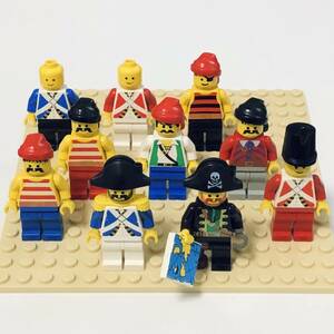 レゴ LEGO 正規品 南海の勇者 ミニフィグ 大量 まとめ売り 船長 海賊 総督軍 海兵
