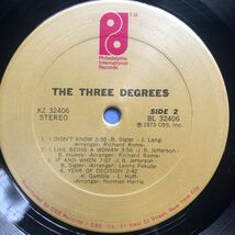 The Three Degrees スリー・ディグリーズ LP 見開きジャケット レコード 5点以上落札で送料無料e_画像5