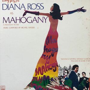 ダイアナ・ロス Diana Ross THE ORIGINAL SOUND TRACK MAHOGANY LP レコード 5点以上落札で送料無料i