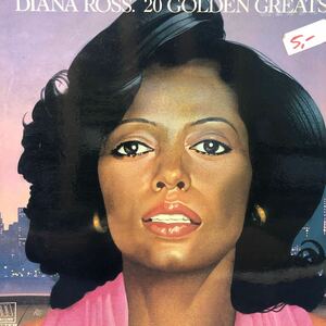 ダイアナ・ロス Diana Ross 20 GOLDEN GREATS. LP レコード 5点以上落札で送料無料i