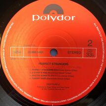 ディープ・パープル Deep Purple PERFECT STRANGERS 帯付LP レコード 5点以上落札で送料無料i_画像4