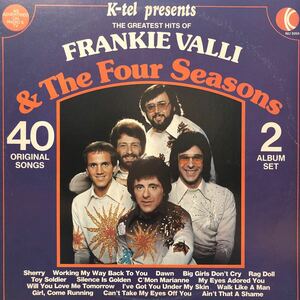 二枚組 V.A. FRANKIE VALLI & The Four Seasons 2LP 見開きジャケット レコード 5点以上落札で送料無料i