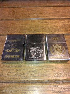 着火済み　ZIPPO　車メーカー　ジッポー