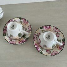 ソーサー カップ ティーカップ 2客　BONE CHINA NARUMI_画像2