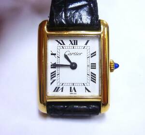  Cartier Must Tank hand winding antique lady's 