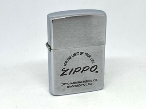 ZIPPO ジッポー ライター 1985年製 ZIPPO ロゴ刻印 80年代