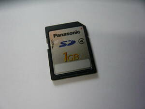 動作保証！Panasonic ＳＤカード 1GB クラス④ 安心の日本製
