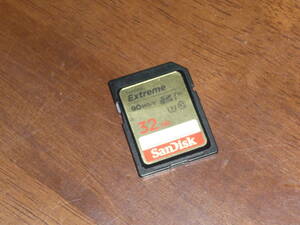 動作保証！SanDisk Extreme SDHC 32GB クラス⑩