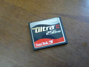  operation guarantee!SanDisk ultraⅡ CF card 256MB