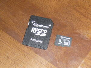 送料無料！動作保証！Gigastone microSDHC 16GB クラス⑩ SDカードアダプタ付