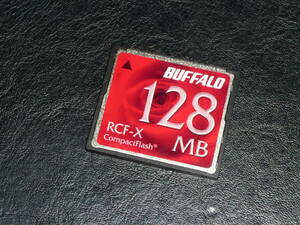  operation guarantee!BUFFALO RCF-X CF card 128MB