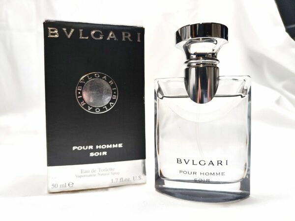 【日本語表記】【送料無料】BVLGARI ブルガリ ソワール SOIR プールオム オードトワレ オーデトワレ 50ml