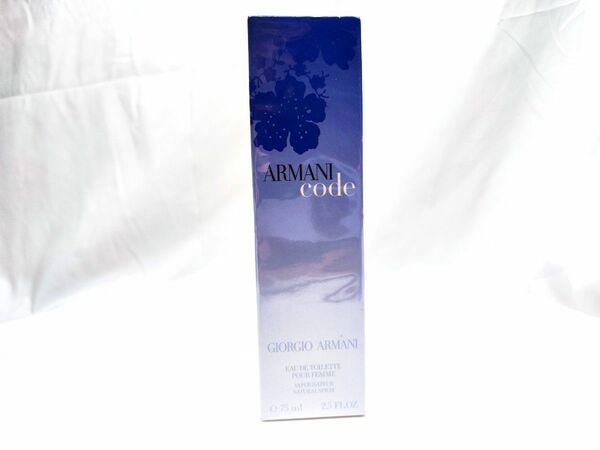 75ml【未開封】【送料無料】ジョルジオ アルマーニ コード プールファム EDT GIORGIO ARMANI CODE 