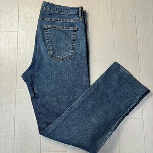  beautiful goods /33 -inch * Loro Piana /Loro Piana top class cloth Denim pants jeans bottoms long trousers on tigo men's blue Italy made 