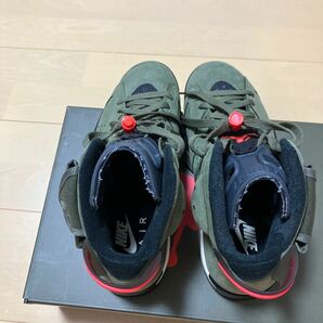 nike travis scott air jordan 6 25.0センチの画像5