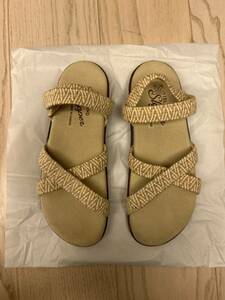 ISLAND SLIPPER HAWAII★サンダル★Elastic Slide Flat★Size7(23cm)