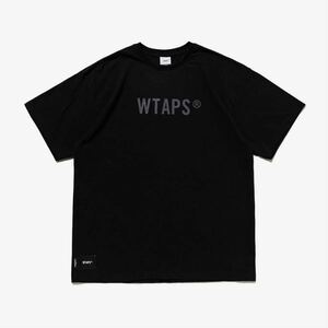新品 サイズS 23ss wtaps SIGN / SS / COTTON BLACK 黒 tee Tシャツ