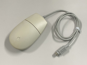 Apple Desktop Bus Mouse II M2706 ADB mouse operation verification settled operability confirmed
