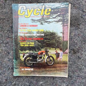 cycle 1965年 2月サイクル クライマー ダート ビンテージ BSA Norton BENELLI triumph SUZUKI洋書 古書 雑誌 ネコポス発送