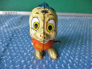 ブリキのおもちゃ LOUIS MARX PIGGY 日本製 当時物 昭和レトロ ビンテージ おもちゃ コレクション