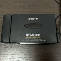 【5303】SONY ソニー WALKMAN ウォークマン WM-EX80 カセットプレイヤー ジャンク_画像2