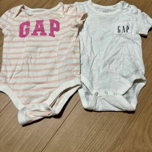 ロンパース ボディスーツ ベビー肌着 ベビー 子供服 ベビー服 GAP baby 半袖ロンパース 