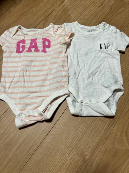 ロンパース ボディスーツ ベビー肌着 ベビー 子供服 ベビー服 GAP baby 半袖ロンパース 