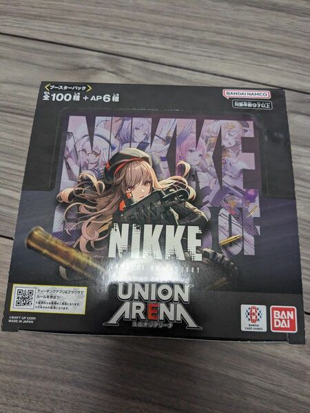 ユニオンアリーナ union arena勝利の女神 NIKKE初回生産版　新品未開封テープ付き