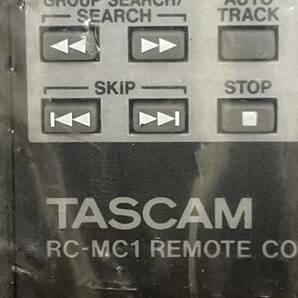 ★81★TASCAM☆RC-MC1☆MD-CDダブルデッキ用リモコン☆新品未使用☆☆タスカム★さらに特典★の画像3