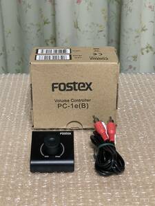 *84*fostex*PC-1e(B)* small size volume controller * small size audio . pre zen etc. *fo stereo ks* in addition, privilege *