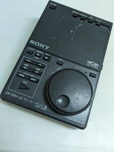 【FB-2-88】SONY ソニー MDP-555用 RMT-J555 CD CDV LD プレーヤー Laser Disc Deck 　動確済