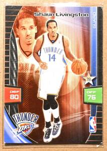 Shaun Livingston (ショーン・リビングストン) 2009 ADRENALYN トレーディングカード 【NBA OKC サンダー】