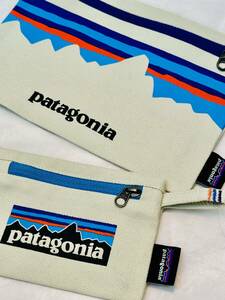 ★1円スタート！patagonia パタゴニア ジッパーポーチ&スモールジッパーポーチ セット 未使用品★