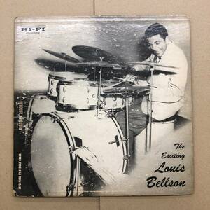 (10inch) Louis Bellson - The Exciting Mr. Bellson (And His Big Band)【MGN-14】アメリカ盤 Norgran ルイ・ベンソン DG Flat 