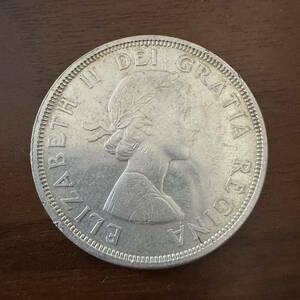 エリザベス 二世 100周年 記念硬貨 カナダ 銀貨 古銭 コレクション整理品