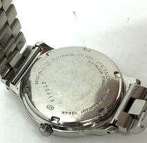 中古　SEIKO　セイコー　SPIRIT　スピリット　５E32‐6A40　デイトシルバー　稼働品　メンズクォーツ腕時計/3593-2_画像5