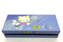中古　美品　Hello　Kitty　ハローキティ　レディースクォーツ腕時計　可動確認　電池切　箱付　アクセサリー/3540_画像7